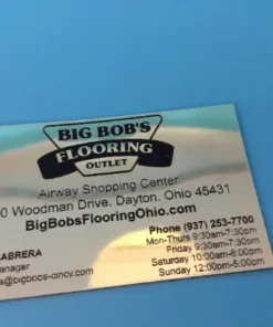 Business Cards-Gold Flex