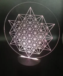 Sacred Geometry LED Lamp