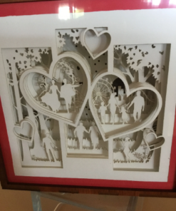 3 Illuminated Shadow Box