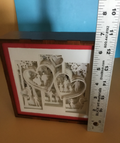 6 Illuminated Shadow Box