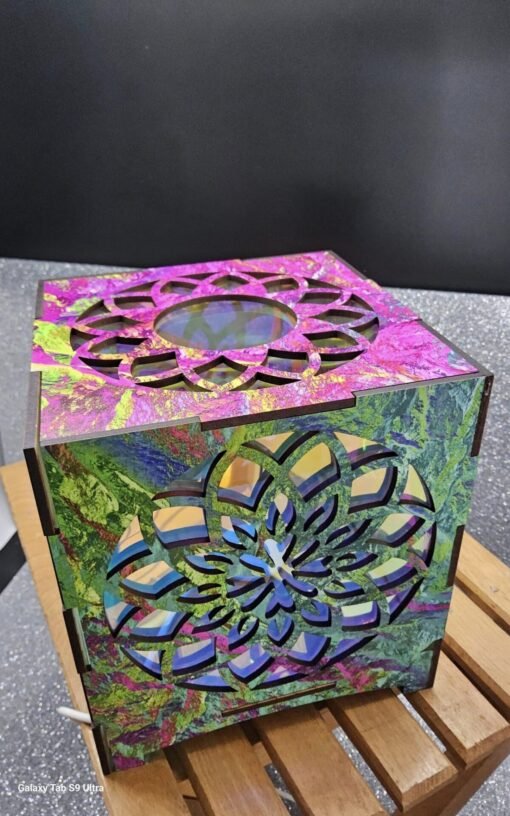 Tranquil Buddha & Tree of Life Lamp: Illuminate Your Space with Serenity - Image 8