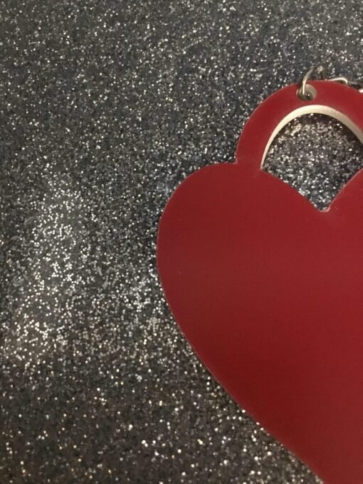 Valentines day key chain- Personalized- I LOVE YOU - Image 5
