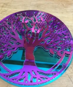 IMG 0901 Custom Cut Couple Tree Wall Art