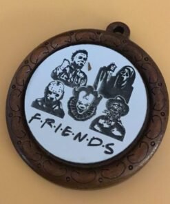 Thriller Horror Fantasy Friends Pendant