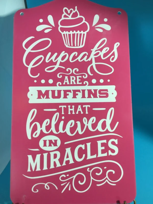 Cupcakes are muffins