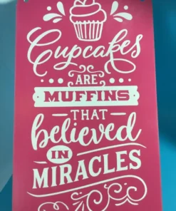 Cupcakes are muffins