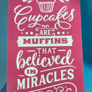 Cupcakes are muffins