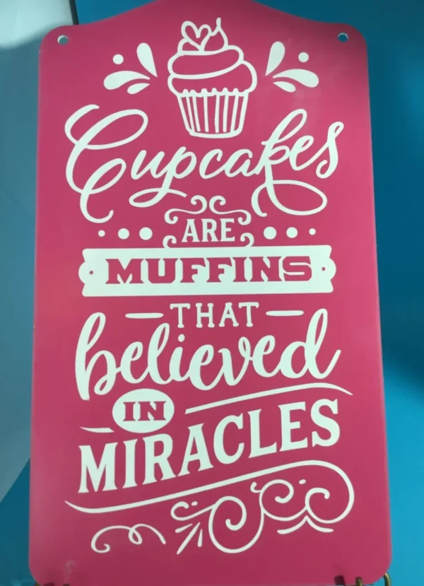 Cupcakes are muffins