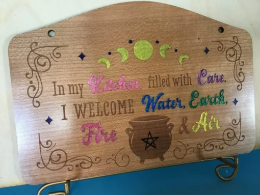 Kitchen Witchery Sign