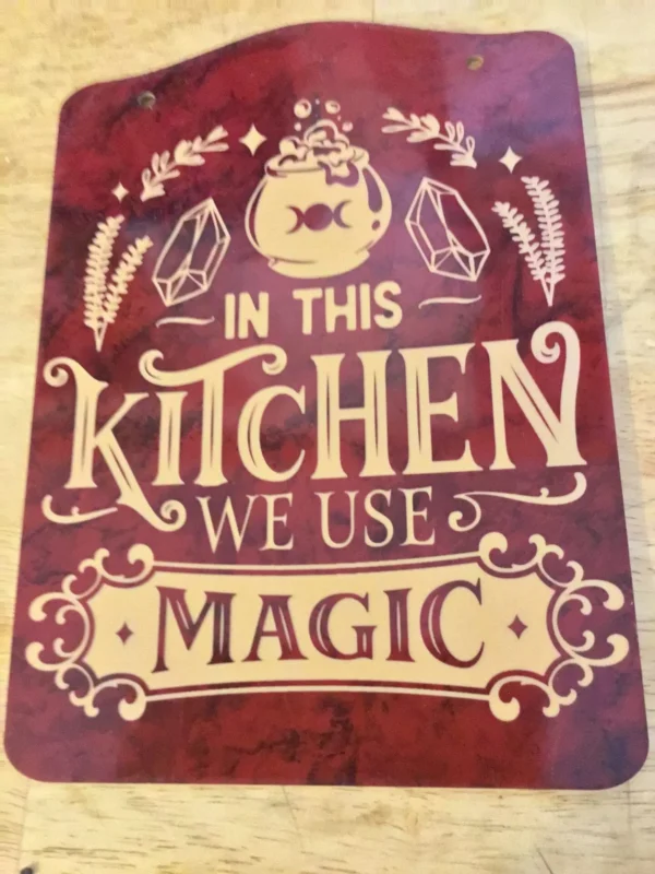 Kitchen Witchery Sign