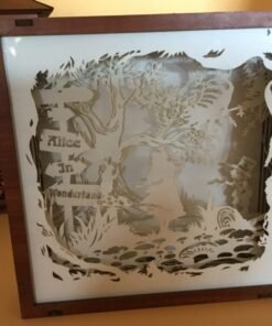 Fan inspired light box for Wonderland b