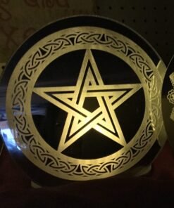 Celtic Pentacle - Tea Light night light