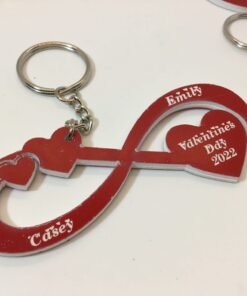 Infinity Love Key chain-Custom
