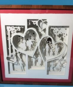 Timeless Embrace: Love Couple light up box 1