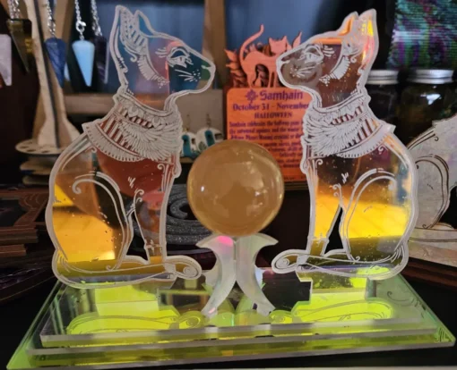 cat sphere sphynx holder