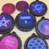 Personalized Cosmic Wooden Necklace Charms