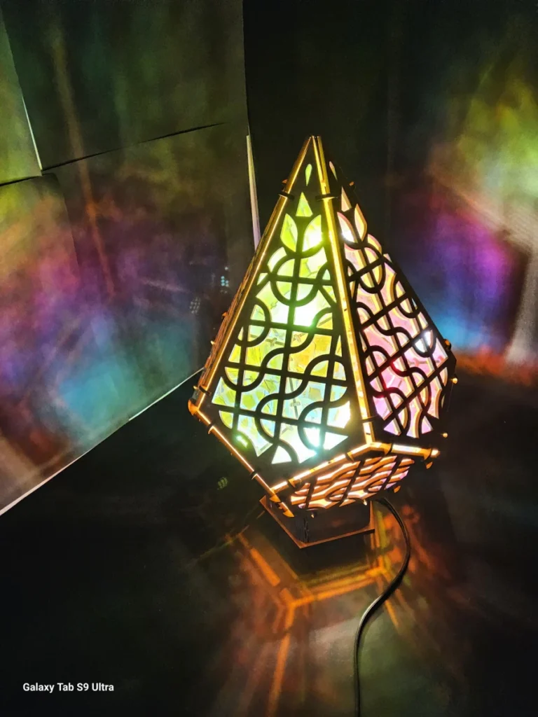 Sacred Geometry Lava style Lamp 6