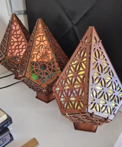 Sacred Geometry Lava style Lamp 11