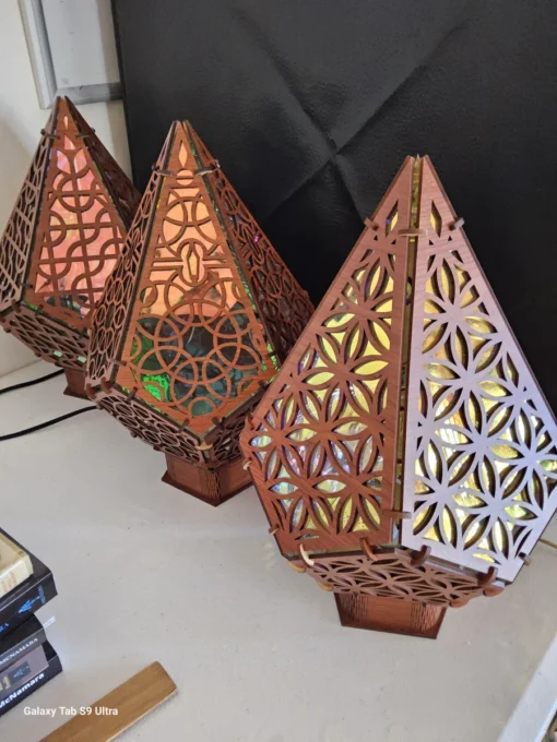 Sacred Geometry Lava style Lamp 11