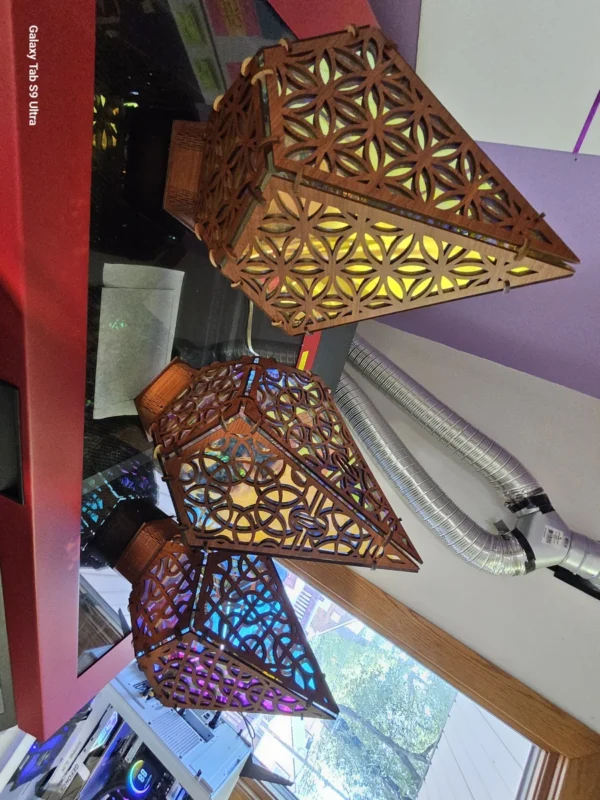 Boho Brilliance: The Sunburst Lamp