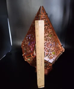 sunburst boho style sacred geometry lamp 09 Enchanted Glow Collection