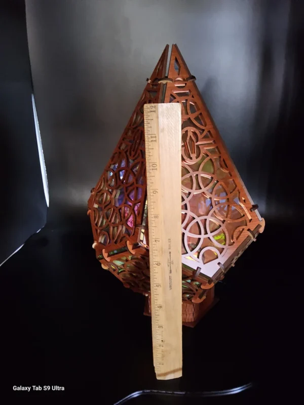 Boho Brilliance: The Sunburst Lamp