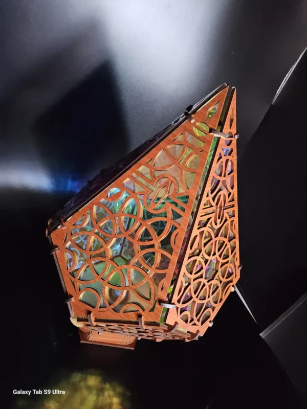 Boho Brilliance: The Sunburst Lamp