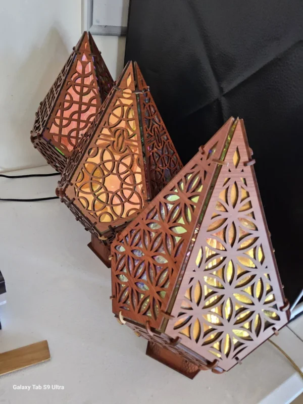 Boho Brilliance: The Sunburst Lamp