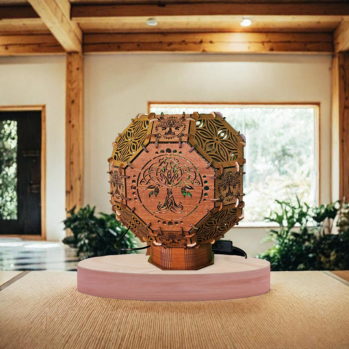 Tree of Life Sacred Geometry Lamp - Image 12