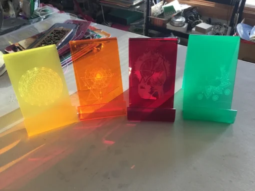Personalized Book and phone holders 1