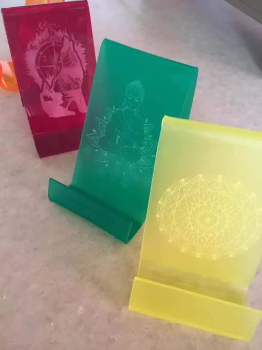 Personalized Book and phone holders 14