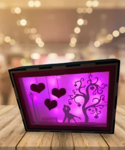 couple in love light box 07