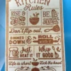 funny kitchen sign