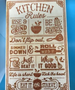 funny kitchen sign