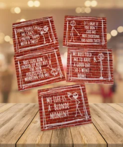 Funny life magnets