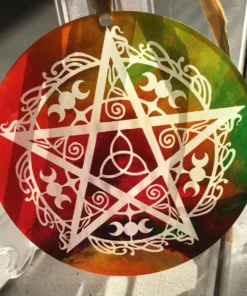 pentacle window decor & altar charger (02)