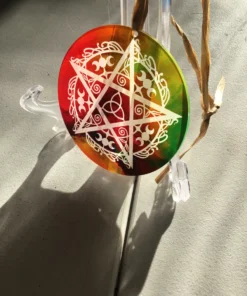 pentacle window decor & altar charger (04)