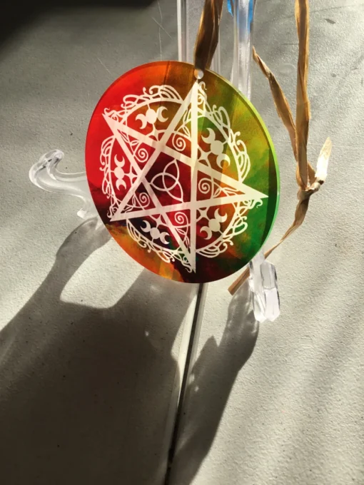 pentacle window decor & altar charger (04)