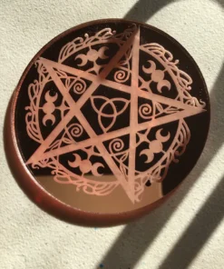 pentacle window decor & altar charger addition (01)