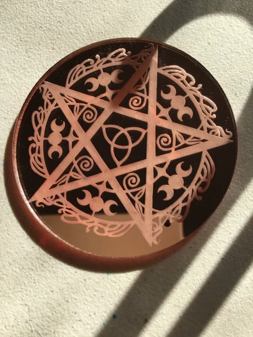 pentacle window decor & altar charger addition (01)