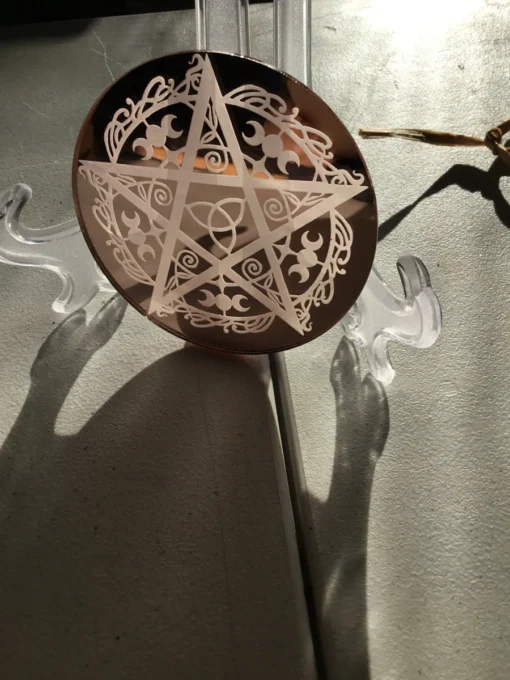 pentacle window decor & altar charger addition (02)